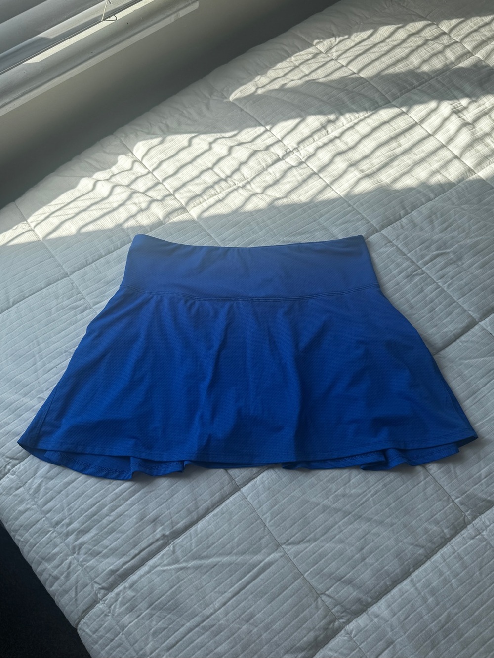 X by Gottex sporty blue skirt with built in shorts size L